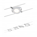 Kit câble Paulmann dc LED roundmac 4x4w blanc mat 230v/12v dc 30va métal