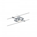 Spot sur câble Paulmann Mac II - Chrome Mat - Sans Ampoule - Max 10 W - GU53