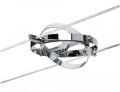 Spot sur câble Paulmann Cardan - Sans Ampoule - Max 10 W - GU53 - Chrome Mat