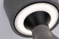 Paulmann outdoor 230v lampe concrea 5.5w ip65 noir 3000k grès - 94503