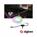 Plug & Shine Strip LED Smart Home Zigbee Smooth IP67 RGBW 22W Blanc