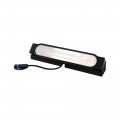 Outdoor plug & shine wallwasher ti ip67 6w 3000k 24v orientable