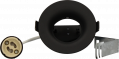 Spot Rond Noir pour Lampe Ø 50 mm Douille GU10 Inclinable SER-202 Arlux
