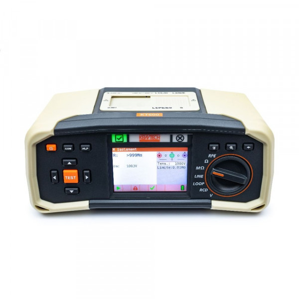 Testeur d'installations multifonction KT600 selon la norme nfc 15 100