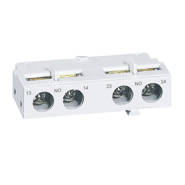 Contacts auxiliaires mpx³ pour disjoncteur moteur - 2no - montage frontal