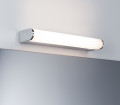 Wallceiling fr arneb ip44 led 1x_w white switch 300mm chrome 230v métal/acryl