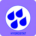 Extracteur d'air hygrostat Eoliance FLIP 100 H 85 m³/h pour sanitaire