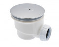 Bonde de douche nicoll d90 siphoide à sortie horizontal + rosace 690