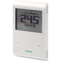 Thermostat d'ambiance Siemens Hvac RDE100 avec programme horaire entrée externe optionnelle 