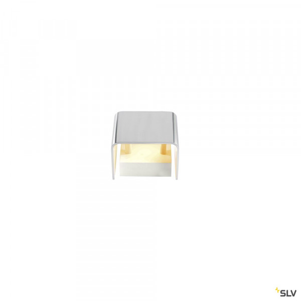 SLV by Declic MANA, abat-jour 12 cm, aluminium, aluminium poli