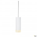 Astina, suspension intérieure, blanc, gu10/qpar51, 10w max, câble nu sans patère