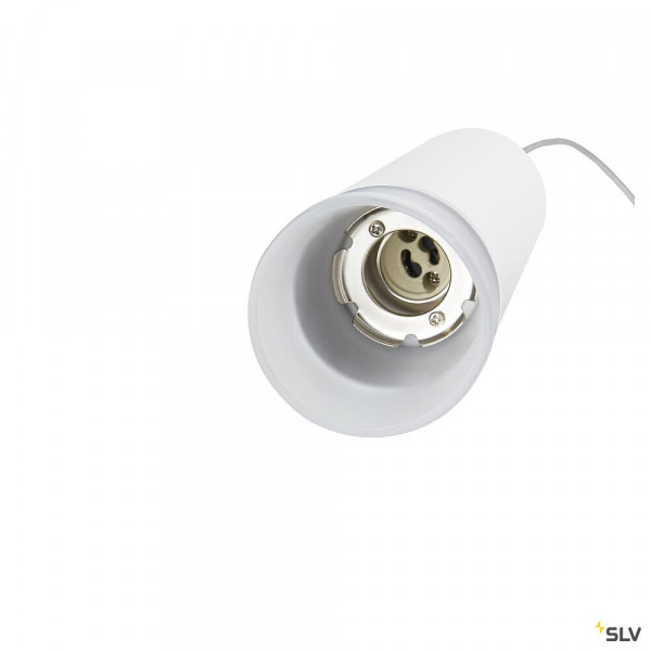 Astina, suspension intérieure, blanc, gu10/qpar51, 10w max, câble nu sans patère