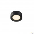 Fera 25, plafonnier intérieur, noir mat, led, 19,5w, 3000k/4000k, variable dali