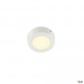 Senser 12, applique et plafonnier intérieur, rond, blanc mat, led, 8,2w, 3000k, variable triac