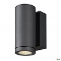 Enola, applique extérieure, rond, s, anthracite, led, 6w, 3000k/4000k, ip65