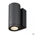 Enola, applique extérieure, rond, s, anthracite, led, 6w, 3000k/4000k, ip65