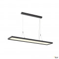 Worklight, suspension intérieure, noir, led, 57w, 4000k, ugr19, variable dali