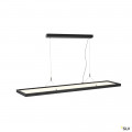 Worklight, suspension intérieure, noir, led, 57w, 4000k, ugr19, variable dali