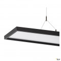 Worklight, suspension intérieure, noir, led, 57w, 4000k, ugr19, variable dali