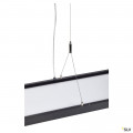 Worklight, suspension intérieure, noir, led, 57w, 4000k, ugr19, variable dali