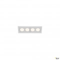 Milandos 4, encastré de plafond intérieur, blanc, led, 8w, 3000k