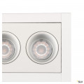 Milandos 4, encastré de plafond intérieur, blanc, led, 8w, 3000k