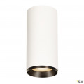 Numinos® xl, plafonnier intérieur, 60°, blanc/noir, led, 36w, 3000k, variable dali