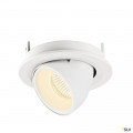 Numinos® gimble s, encastré de plafond intérieur, 20°, blanc, led, 8,6w, 3000k