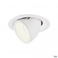 Numinos® gimble m, encastré de plafond intérieur, 40°, blanc, led, 17,5w, 4000k