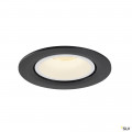 Numinos® gimble l, encastré de plafond intérieur, 55°, noir/blanc, led, 25,4w, 3000k