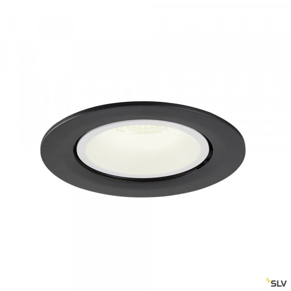 Numinos® gimble l, encastré de plafond intérieur, 20°, noir/blanc, led, 25,4w, 4000k