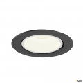 Numinos® gimble xl, encastré de plafond intérieur, 55°, noir/blanc, led, 37,4w, 4000k