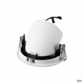 Numinos® gimble xl, encastré de plafond intérieur, 20°, blanc/noir, led, 37,4w, 4000k