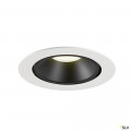 Numinos® gimble xl, encastré de plafond intérieur, 55°, blanc/noir, led, 37,4w, 4000k