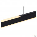 One linear 140, suspension intérieure, up/down, noir, led, 35w, 2700/3000k, variable