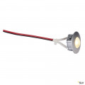 LIGHTPOINT LED, POWERLED BLANC CHAUD 1W, GRIS ARGENT