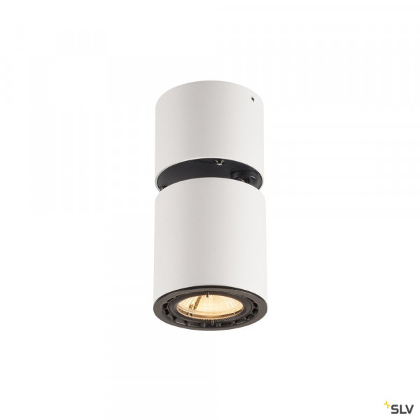 SLV by Declic SUPROS 78, plafonnier, rond, blanc, 3000K, réflecteur 60°