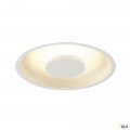 Occuldas. encastré de plafond rond. blanc. 30 smd led 3000k. 22w