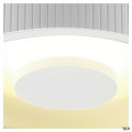 Occuldas. plafonnier rond. blanc. 30 smd led 3000k. 21w