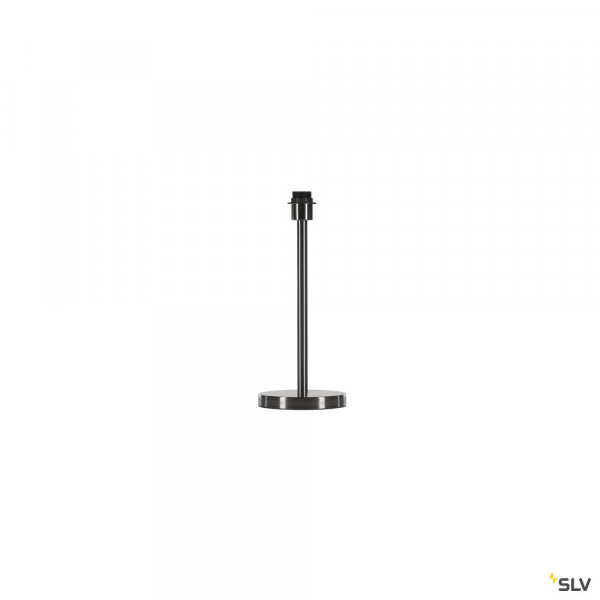 SLV by Declic FENDA, pied de lampe simple, métal brossé, E27 max. 40W