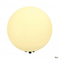 Rotoball floor luminaire extérieur, blanc, e27, max. 24w, ip44