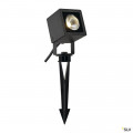 NAUTILUS SQUARE LED spot, carré, anthracite, 6W, 3000K