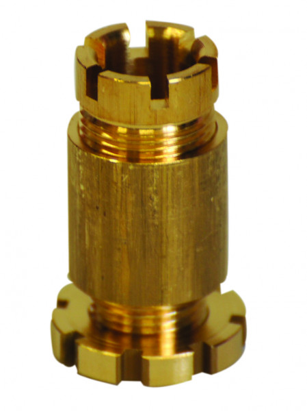 Presse-étoupe BV 5 + Écrou - laiton naturel - bague néoprène - IP66