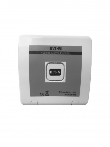 Diffuseur Sonore Radio Nugelec - 85 dB à 1m - 1,5V - IP20 - IK07