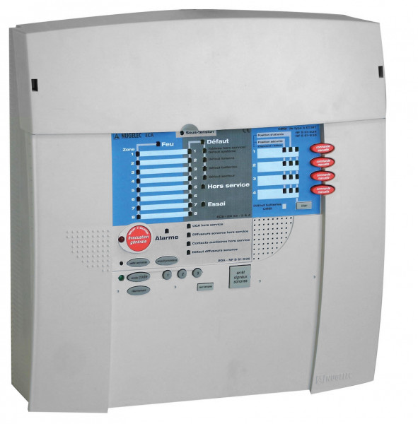 ECA 4000 Tableau type 1 ECA 8 boucles avec UGA et CMSI 4 ET/MT