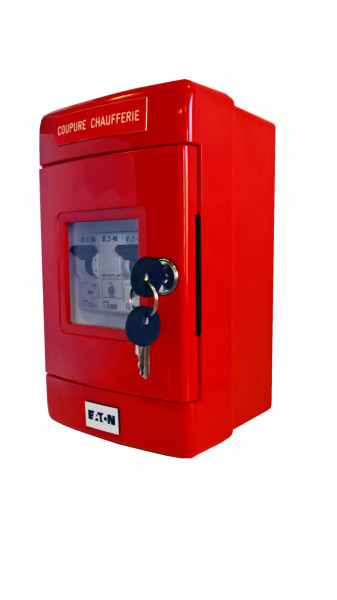 Coffret équipé chaufferie mono ip55