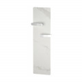 Keramos hug nativ radiateur salle de bains  1000w céramique marbre blanc