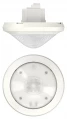 Détecteur présence encastré plafond 2 canaux  IP54 - theRonda P360 KNX UP Blanc