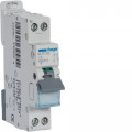 Disjoncteur Hager - AC - 1P+N - 1 module - 4,5-6kA - courbe C - 2A - Borne à Vis - IP20