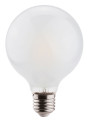Lampe globe g95 filament e27 9w 3000k, 1055lm, cl.énerg.e, 15000h, opale, dimm